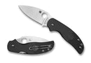 Spyderco Sage 5 C123PBK Lightweight Folding knife 3in CPM S30V Steel Black FRN Handles