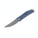 Giant Mouse ACE Clyde 3in 20CV Stonewashed Blade Denim Micarta Handles