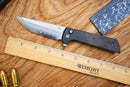 North Mountain Chop2 2407-Nebula 3.5in SLD-Magic Steel Aluminum Alloy Nebula Carbon Fiber Handle