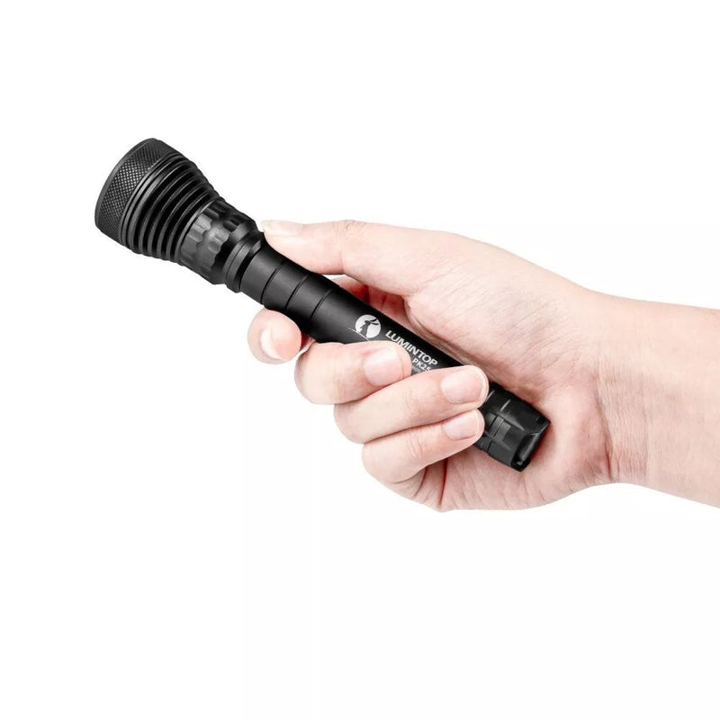 Lumintop PK25 350 Lumen 2 *AA 490m Pocket Thrower Flashlight 1 * Osram NM1 LED