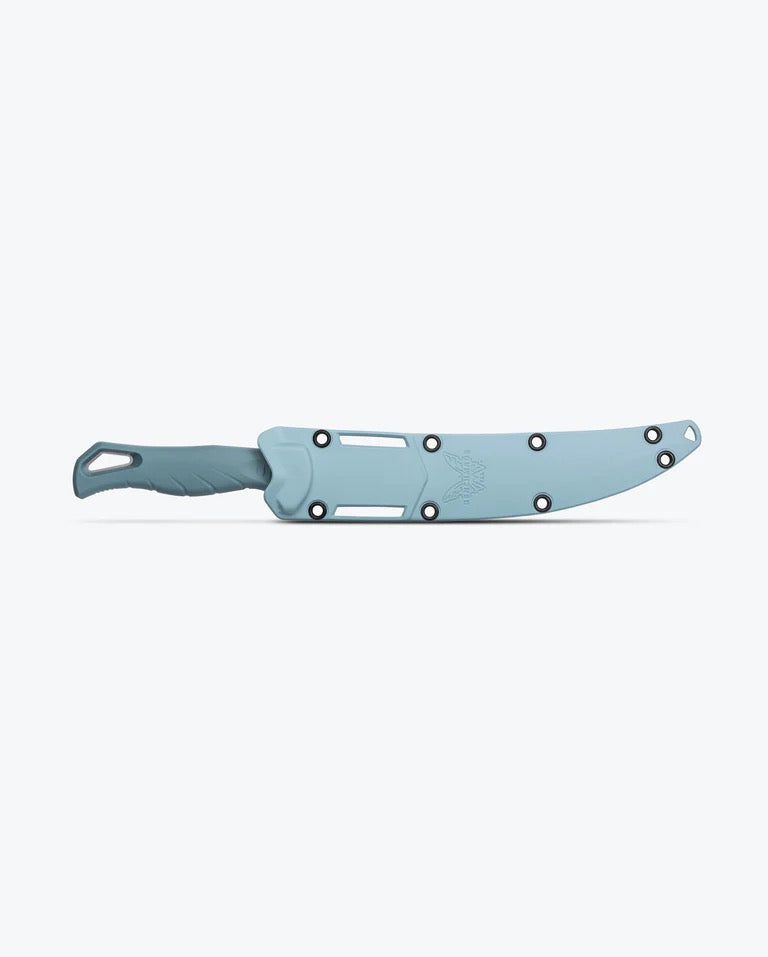 Benchmade Fishcrafter 18010 7" CPM-MagnaCut Blade With Depth Blue Santoprene Handle