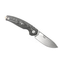 Giant Mouse ACE Jagt 3.27in Magnacut Blade Black Canvas Micarta Handle