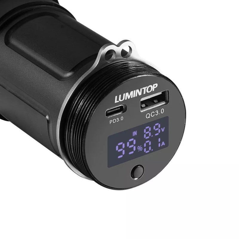 Lumintop Thor Pro 12600 Lumen LEP LED USB-C Rechargeable Flashlight
