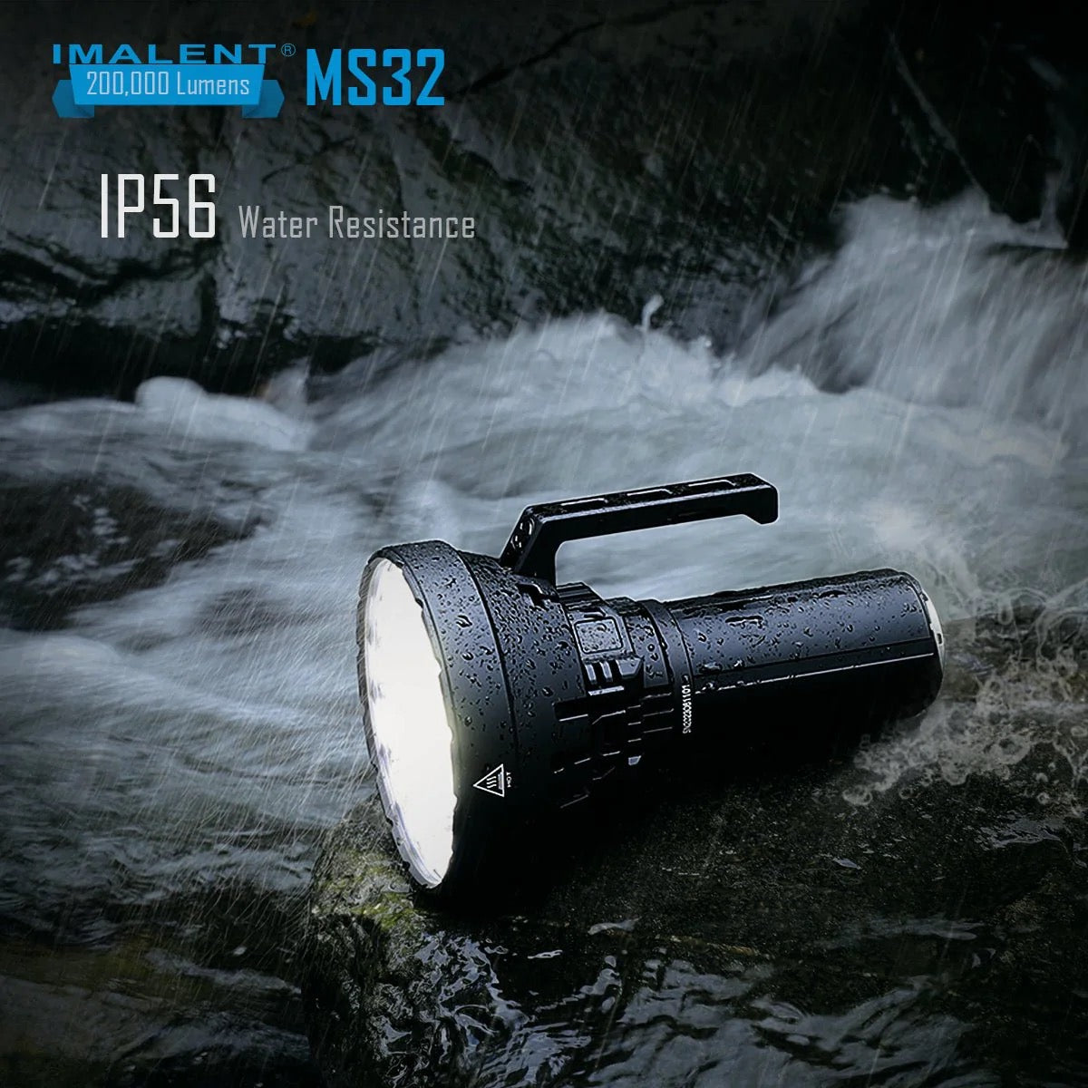 Imalent MS32 200,000 Lumen LED Flashlight – Brightest Handheld Torch, image size:1200x1200
