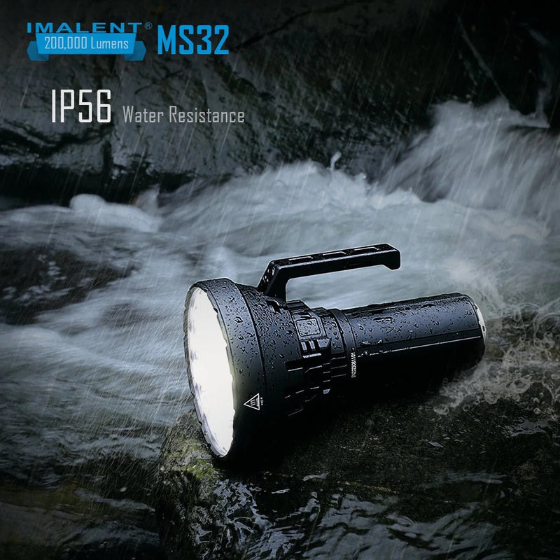 brightest rechargeable flashlight IMALENT MS32 The hide strobe function allows you to react quickly in critical moments Sunitact Goreit Flashlights LED High