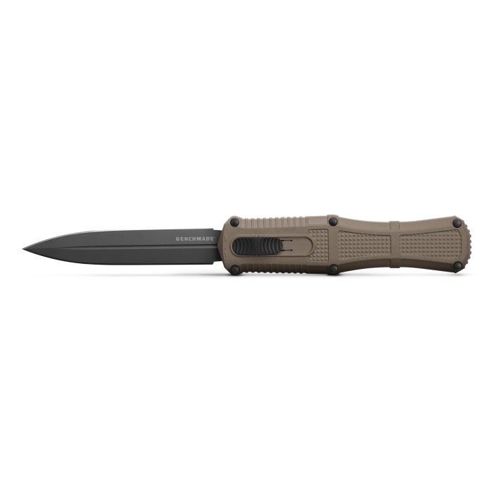 Benchmade Claymore OTF 3370GY-1 Tactical Knife 3.89in CPM-D2 Blade Ranger Green Grivory Handles
