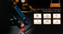 Acebeam EC20 Multi-Light Source EDC Flashlight – 2800 Lumens, Blue, Rechargeable