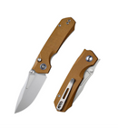 Remette Rhino Brown Micarta Hnadles 14C28N Steel MC26A