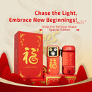 Olight Oclip Pro 500 Lumen Clip on Flashlight W/ Floodlight, Spotlight, and Red Light - Fortune Snake Special Edition