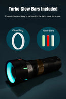 Lumintop Thor II V2 Stonewashed Titanium – 350 Lumen LEP Pocket Thrower, 738k candela (1.7 km), USB‑C Compact Torch