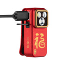 Olight Oclip Pro 500 Lumen Clip on Flashlight W/ Floodlight, Spotlight, and Red Light - Fortune Snake Special Edition