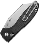 BESTECH Liger BG61A Black G10 Handle 3.61 in D2 Blade