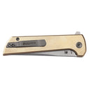 North Mountain Blade Chop 2 – 3.5" SLD-Magic San Mai Tanto | Aluminum Bronze CNC Exclusive (2403B)
