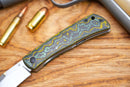 North Mountain Blade Jellyfish 3in ZDP189 Steel Toxic Storm Carbon Fiber Handle