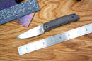 North Mountain Blade Guardian 3.5in SLD Magic Steel Marble Carbon Fiber Handle