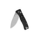 QSP Ripley Glyde Lock Pocket Knife Stonewash 14C28N Blade Black G10 Handle (QS160-A1)