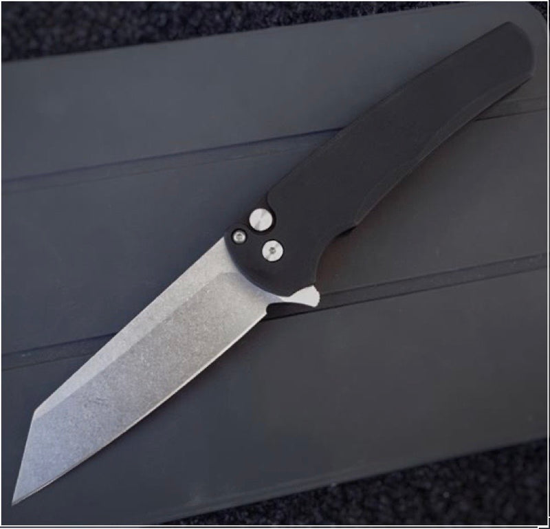 Pro-Tech Knives Malibu 5201 Manual Flipper Folding Knife 3.25in 20cv Steel Blade