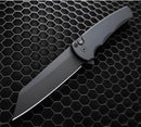 Pro-Tech Malibu OPERATOR Folding Knife ALL BLACK w/ Tritium Push Button Lock
