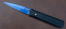 ProTech 921-SB Godfather Automatic 4in Sapphire Blue Spear Point 154cm Steel Blade
