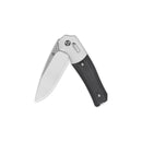 QSP Vault Glyde Lock Pocket Knife 3.25in 14C28N Blade Black Micarta Handle (QS157-A1)