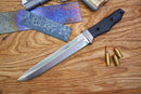 North Mountain Blade Nemoto Knives Kissaki-Moroha-Zukuri 24.72in Double-Edged SLD-Magic Blade