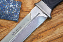 North Mountain Blade Nemoto Knives Kissaki-Moroha-Zukuri 24.72in Double-Edged SLD-Magic Blade