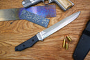 North Mountain Blade Nemoto Knives Kissaki-Moroha-Zukuri 24.72in Double-Edged SLD-Magic Blade