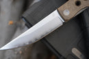 North Mountain Blade Kaiken 3.5in SLD-Magic Blade Aluminum Bronze Handles
