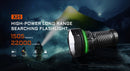 Acebeam X25 High-Power Long Range Flashlight – 22,000 Lumens, 1,505m Beam, USB-C Rechargeable, Dual Power Options