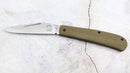 White River Trailhead Trapper Slipjoint 3.1in S35VN Blade Olive Drab Canvas Micarta Handle (WRTHT-MOD)