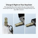 Olight iUltra Keychain Flashlight – 80 Lumens OAL Aluminum (Olive Green)