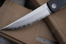 North Mountain Blade Kaiken Japanese Style Folding Knife 3.5in SLD-Magic Steel Blade G10 Handles