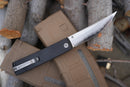 North Mountain Blade Kaiken Japanese Style Folding Knife 3.5in SLD-Magic Steel Blade G10 Handles