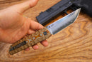 North Mountain Blade Kick Stop Chop Plus 4in Tanto SLD-Magic Blade Rattlesnake G10 Handle