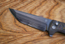 North Mountain Chop 2 2405-A-DLC 3.5in DLC SLD-Magic Steel Copper Inlaid Carbon Fiber Handle