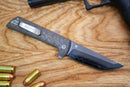 North Mountain Chop 2 2405-A-DLC 3.5in DLC SLD-Magic Steel Copper Inlaid Carbon Fiber Handle