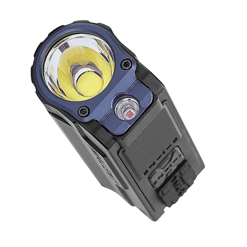 6000 lumen rechargeable flashlight Imalent BL70 6000 Lumen Rechargeable Handheld LED Flashlight w/ Red LE
