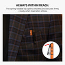 Olight 120 Lumen Rechargeable Pen Light with Green Laser – Olight O’Pen 3 Orange (USB-C)