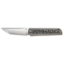 North Mountain Blade Kick Stop Chop Japanese Style ZDP-189 Titanium Handle Ceramic Carbon Fiber Inlay
