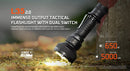 Acebeam L35 2.0 Orange 5000 Lumen Tactical Flashlight USB-C Rechargeable 21700 Battery Included