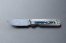Knife Standards RR3 'Frosty' – Vanax SuperClean Liner Lock EDC Knife with Fat Carbon & Titanium