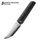 North Mountain Blade Kick Stop Chop Plus 4in Tanto SLD-Magic Blade Black G10 Handle