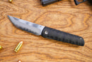 North Mountain Blade Kick Stop Chop Plus 4in Tanto SLD-Magic Blade Black G10 Handle