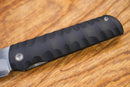 North Mountain Blade Kick Stop Chop Plus 4in Tanto SLD-Magic Blade Black G10 Handle