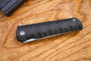 North Mountain Blade Kick Stop Chop Plus 4in Tanto SLD-Magic Blade Black G10 Handle