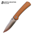 North Mountain Blade Ultra Quick-Open Design 3in SLD-Magic Japanese Blade Coffee G10 Handle