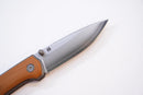 North Mountain Blade Ultra Quick-Open Design 3in SLD-Magic Japanese Blade Coffee G10 Handle
