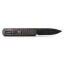 Vosteed Corgi CG29NTORF 2.99in Nitro-V Black Stonewashed Blade Copper Grid Handle
