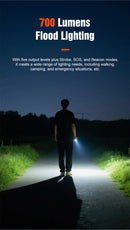 Lumintop Frog 3.0 Keychain EDC Flashlight – 700 LM, USB‑C Rechargeable, IP68 Waterproof