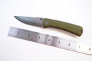 North Mountain Blade Ultra Quick-Open Design 3in SLD-Magic Japanese Blade Green G10 Handle